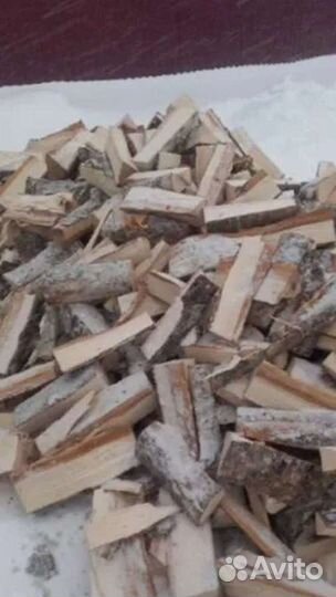 Дрова березовые. Колотые