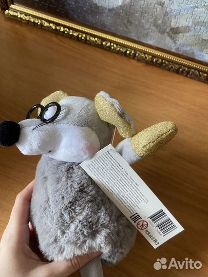 Мягкая игрушка мышка