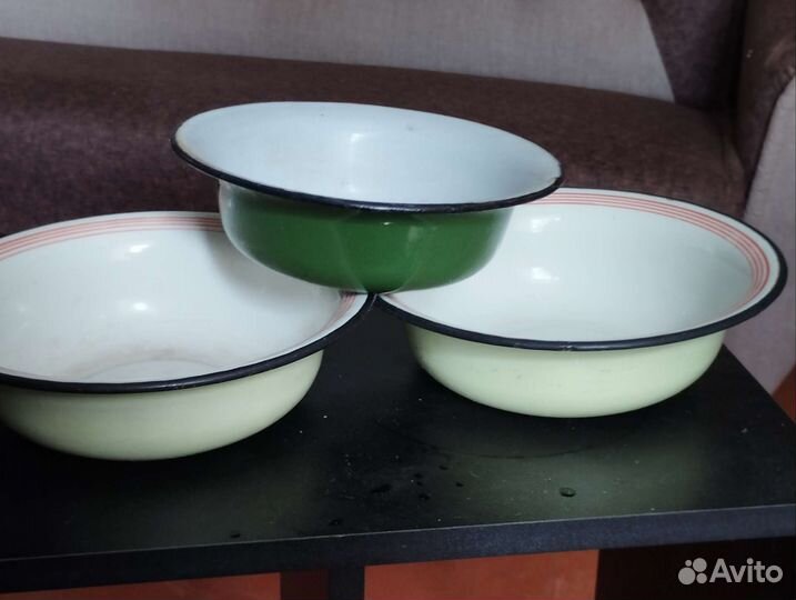 Миски эмалированные