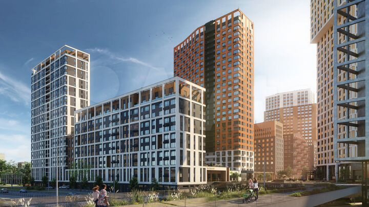 2-к. квартира, 67,7 м², 12/34 эт.
