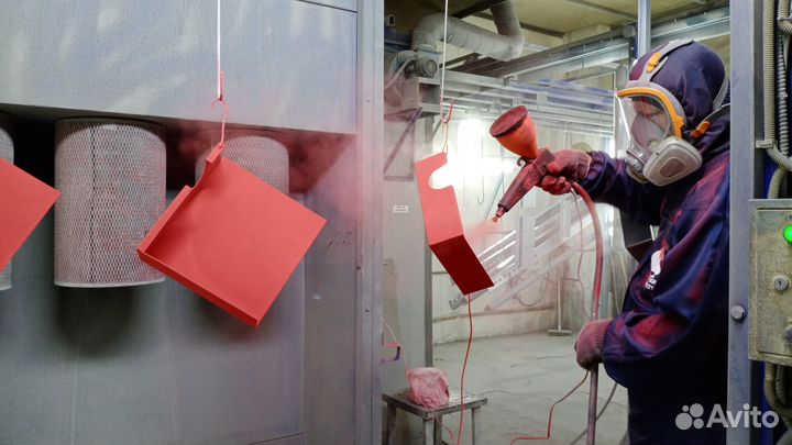 Услуги порошковой покраски металлоизделий, Курган