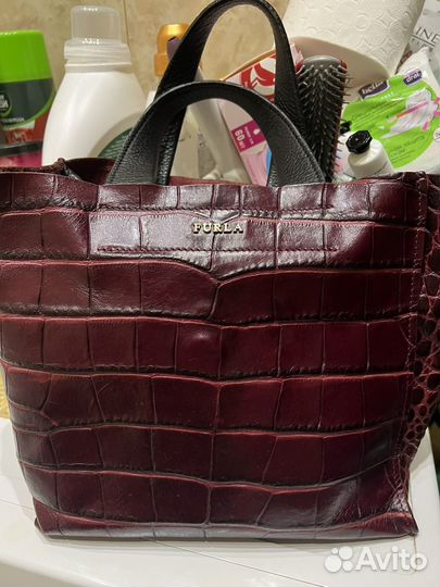 Сумка натуральная кожа furla
