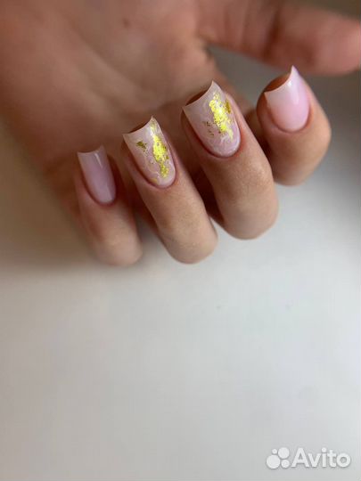 Маникюр с покрытием гель лак
