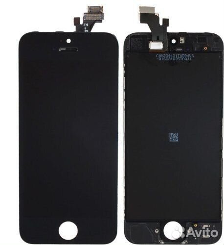 Дисплейный модуль LCD iPhone 5 Класс ааа черн/белы