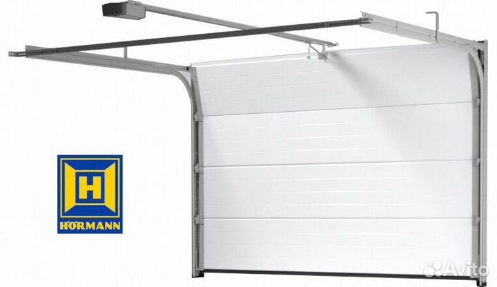 Гаражные секционные ворота Hormann (Херманн) 2750 мм на 2124 мм