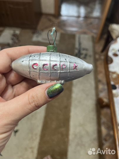 Елочные игрушки СССР советские