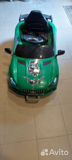 Детский электромобиль mercedes amg