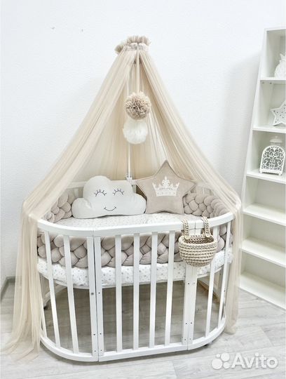 Бортик косичка