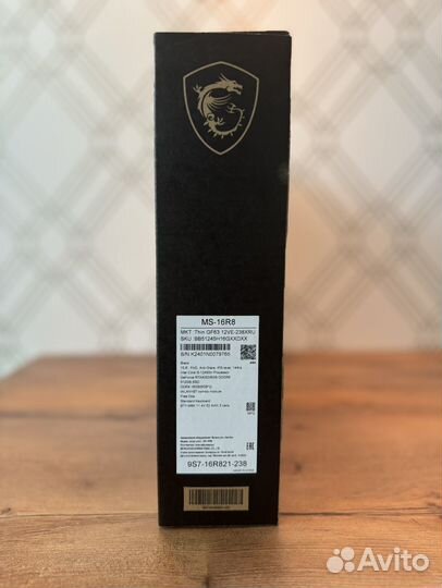 Игровой ноутбук msi gf63 thin rtx 4050 16gb
