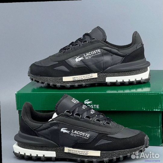 Кроссовки Lacoste Black (Арт.44962)