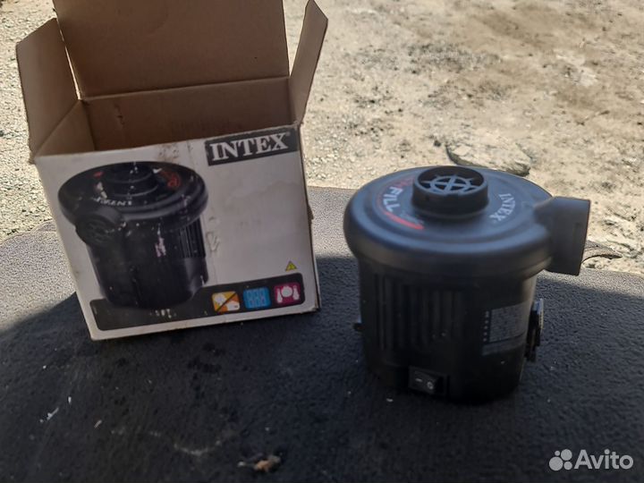 Intex ap638 насос для матрасов портативный