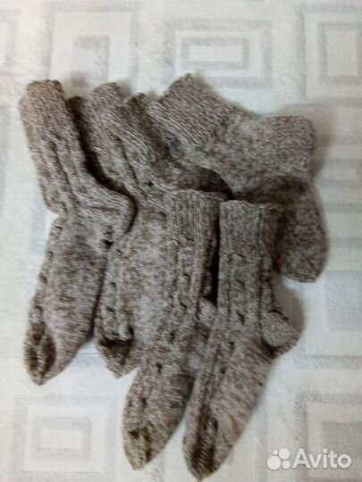 Носки вязаные из шерсти, особые