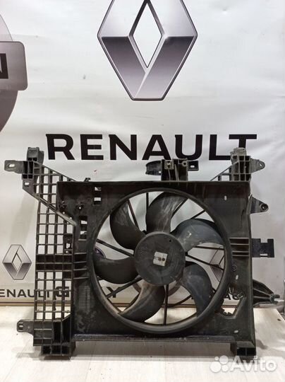 Вентилятор радиатора охлаждения двигателя диффузор