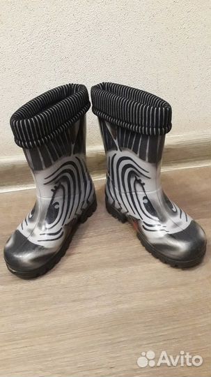 Резиновые сапожки Demar мальч/дев 24-25 размер