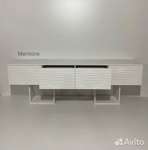 Тумба тв Bravo в белом цвете (конструктор)