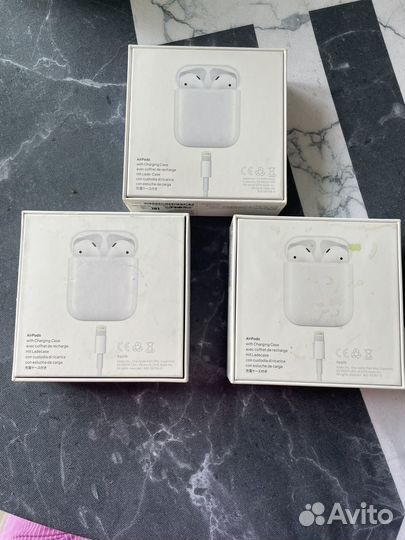 Коробка от airpods 3 шт без наушников