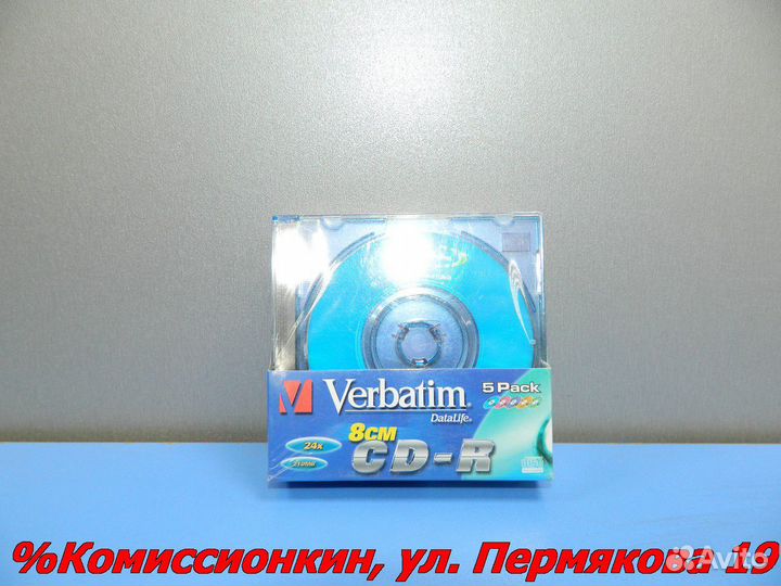Диски CD+R Verbatim набор новый Apr2204