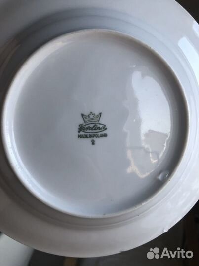 Столовый сервиз фарфор Польша