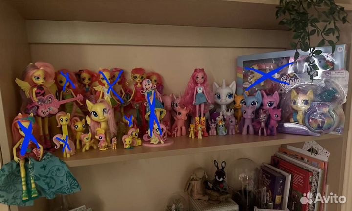 Май литл пони фигурки игрушки куклы