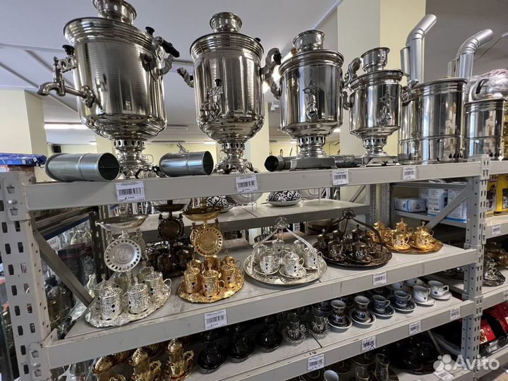 Чайные набор Армуды на 6 персон с подносом