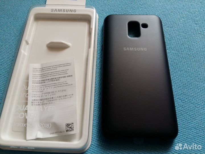 Клип-кейс samsung Dual Layer для Galaxy J6 (2018)