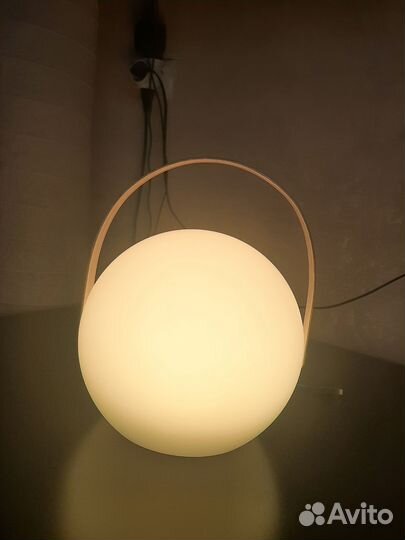 Светильник переносной шар с пультом управления