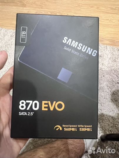 SSD Samsung 870 evo 1tb