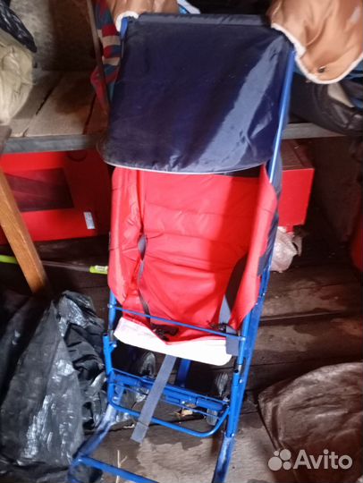 Детские санки коляска