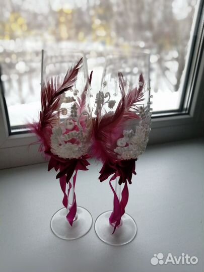 Бокалы для фотосессии