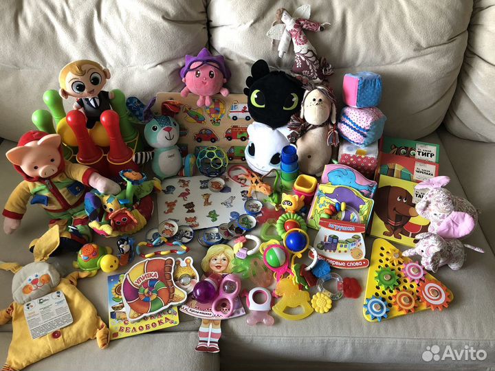 Игрушки детские новые и бу