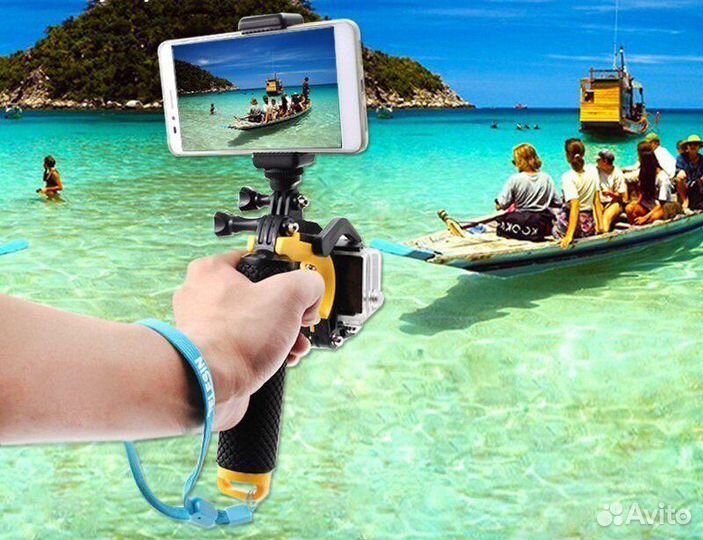 Аквабокс GoPro8 с поплвком