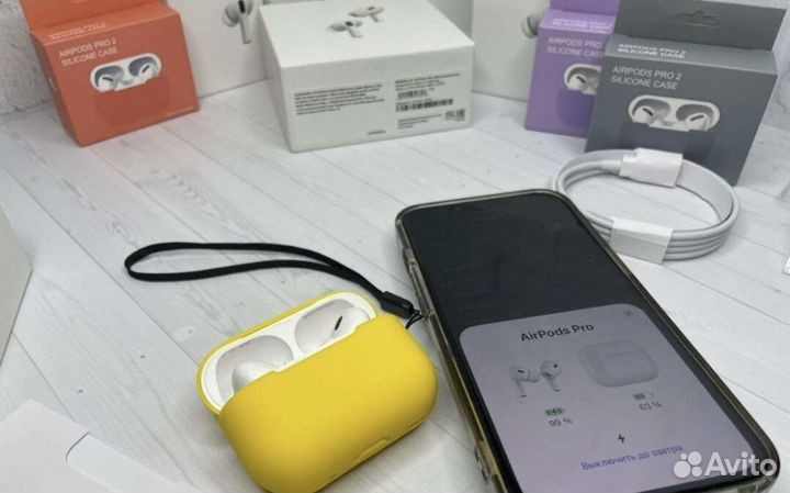 Airpods pro/airpods 3 новые гарантия 2 подарка