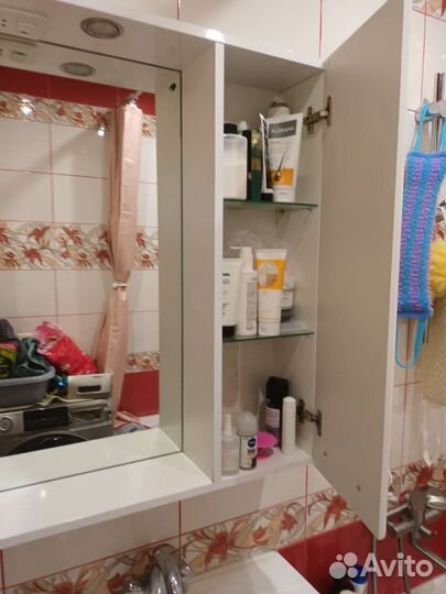 Зеркало шкаф в ванную+ мойка с тумбой