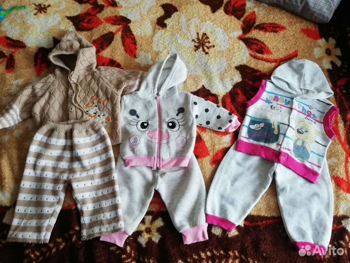 Вещи для девочки от 0 до 1 года