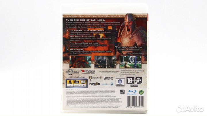 The Elder Scrolls IV Oblivion для PS3