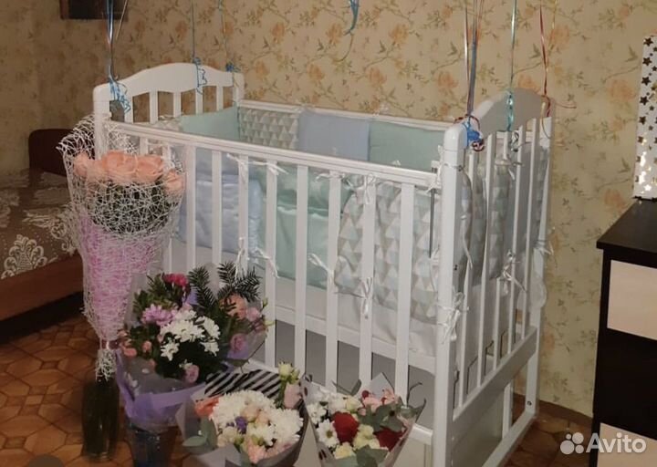 Бортики в детскую кроватку