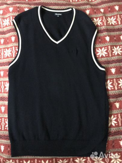 Тёмно- синяя жилетка Chessford