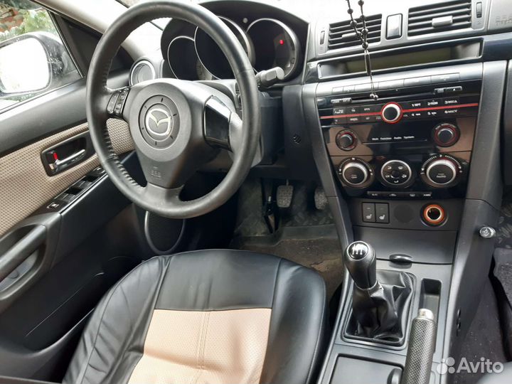 Mazda 3 1.6 МТ, 2008, 187 000 км