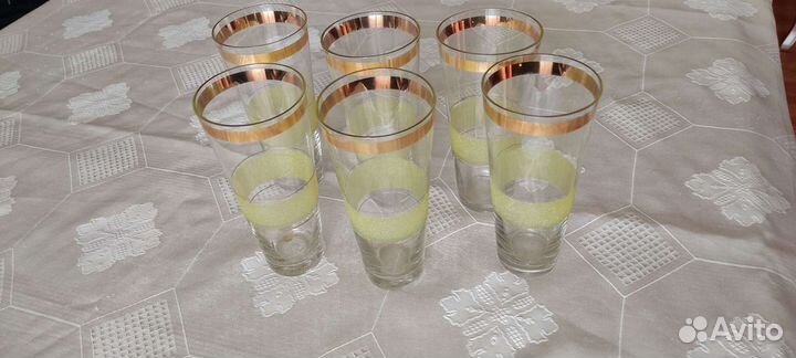 Фужеры для сока/коктейлей 2комплекта