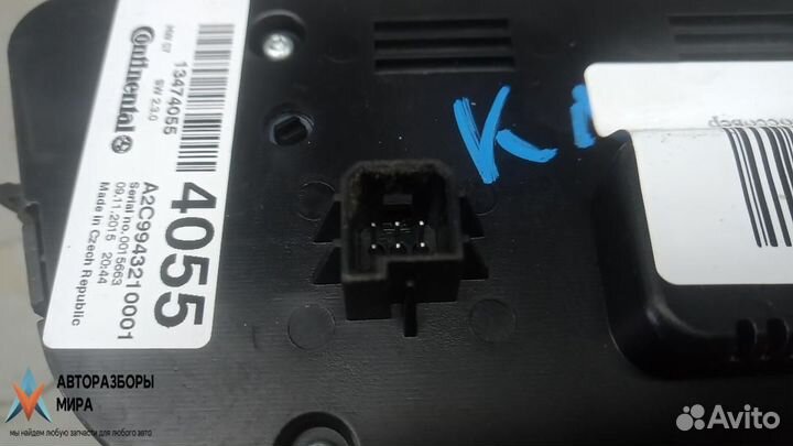 Блок управления печки / климат-контроля Opel Mokka