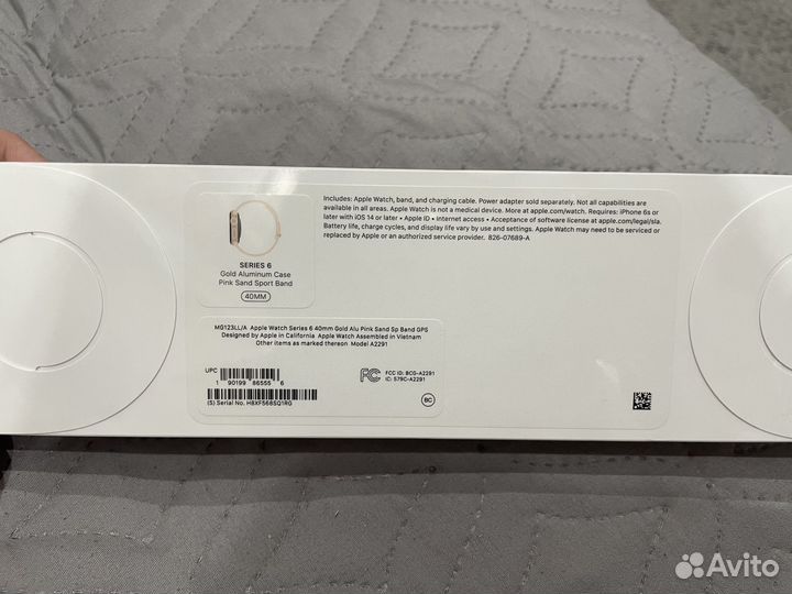 Часы apple watch 6 40 mm