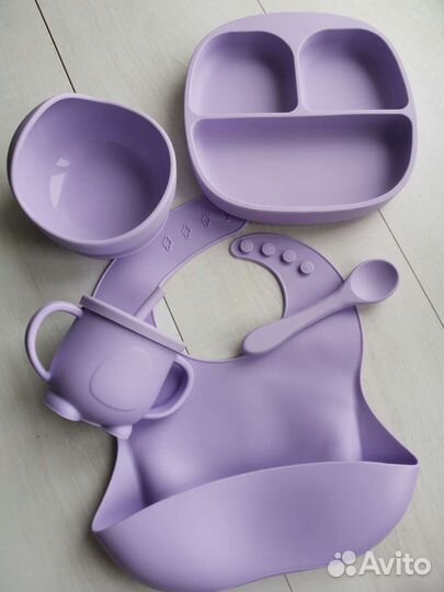 Посуда детская из пищевого силикона