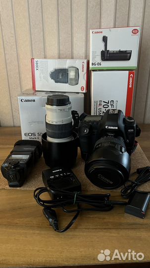 Зеркальный фотоаппарат canon 5d mark2