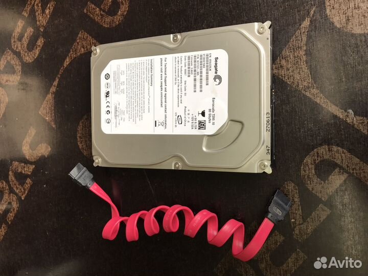 Жесткий диск 80 гб