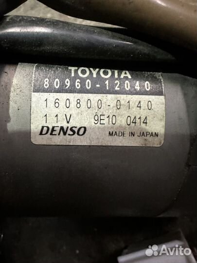 Эур toyota corolla 120