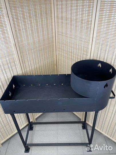 Мангал казан шампура Комплект