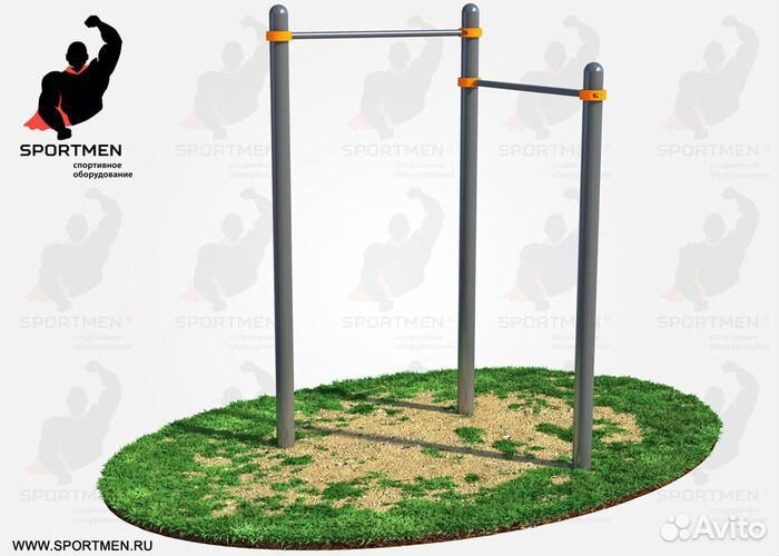 Двойной турник Г свс-3