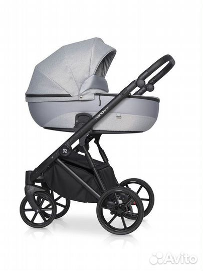 Детская коляска 2 в 1 Riko Nano Pro Grey Fox