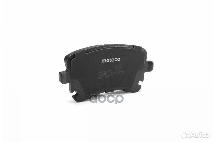 Колодки тормозные дисковые 3010-035 metaco