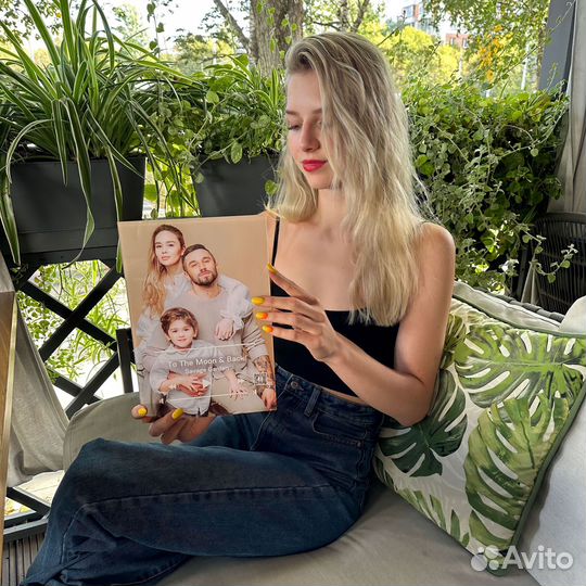 Витраж с фото / Подарок